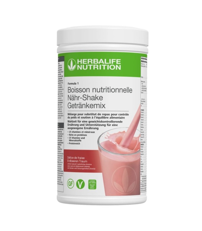 Formula 1 Shake Herbalife - Erdbeere - Selbst. Herbalife Nutr. Mitglied