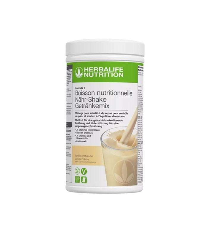 Formula 1 Shake Herbalife - Vanille Vegan & Glutenfrei 550 gr - Proteinreich & ausgewogen