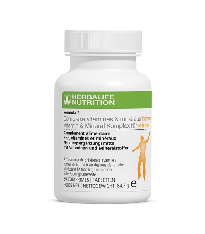 Formula 2 Vitamin & Mineral Komplex für Männer - Selbst. Herbalife Nutr. Mitglied