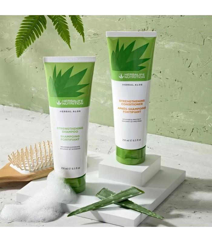 Herbal Aloe kräftigender Conditioner – Starke, geschmeidige Haare - Selbst. Herbalife Nutr. Mitglied